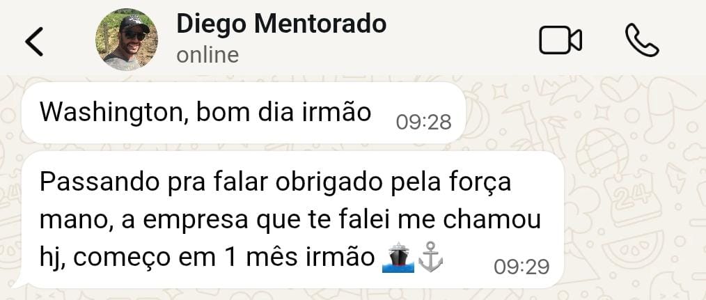 Depoimento de Diego - chamado pela empresa